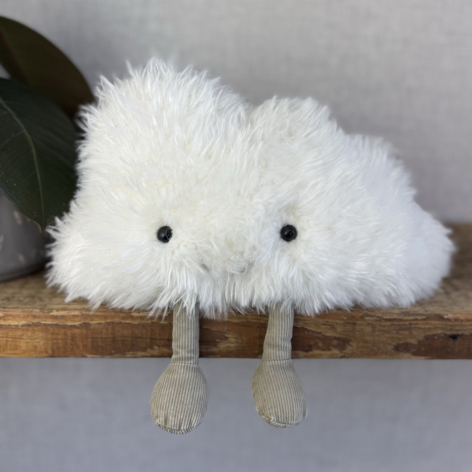 Jellycat Medium Amuseable Cloud Retired Rare Soft Toy Weather Decor Plush Beanie