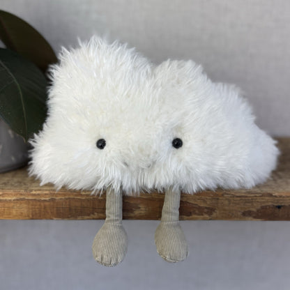 Jellycat Medium Amuseable Cloud Retired Rare Soft Toy Weather Decor Plush Beanie