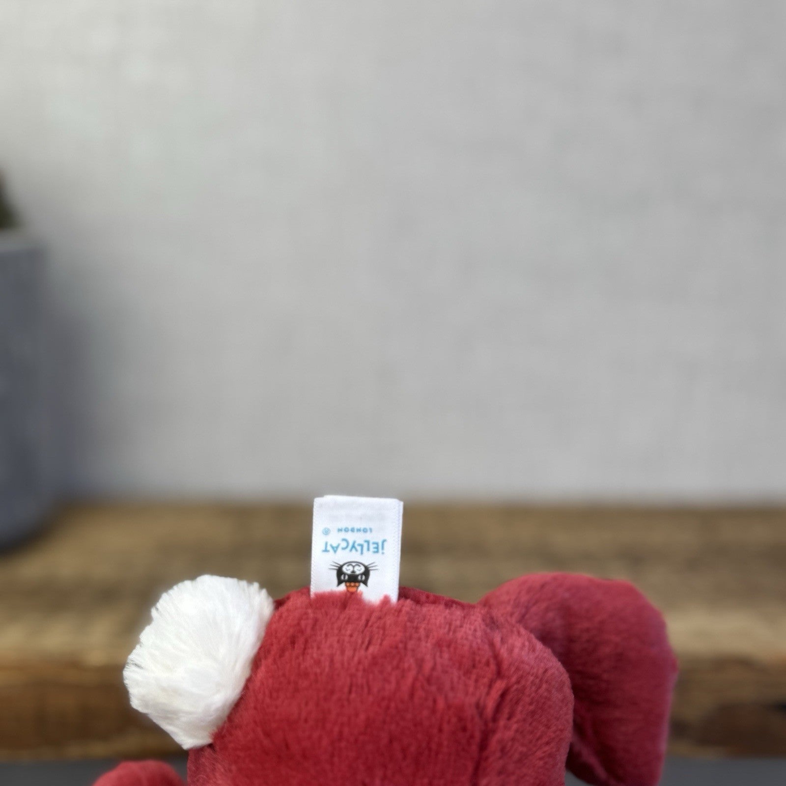 Jellycat Little Bashful Redcurrant Bunny Custom - Blossom Bunny Red Small NWT 8"