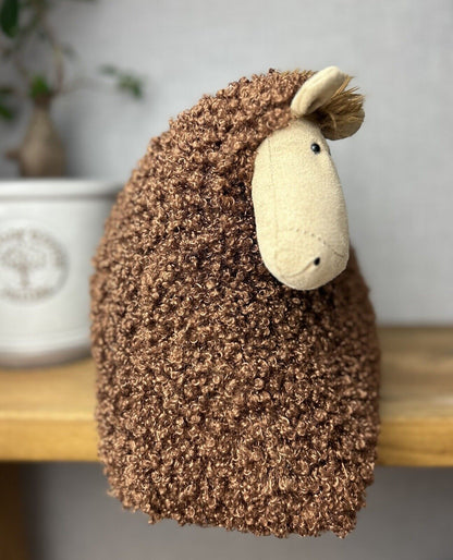 Jellycat Cushillow Horse - Pony/Horse Cushion - Curly Horse Pillow - RARE