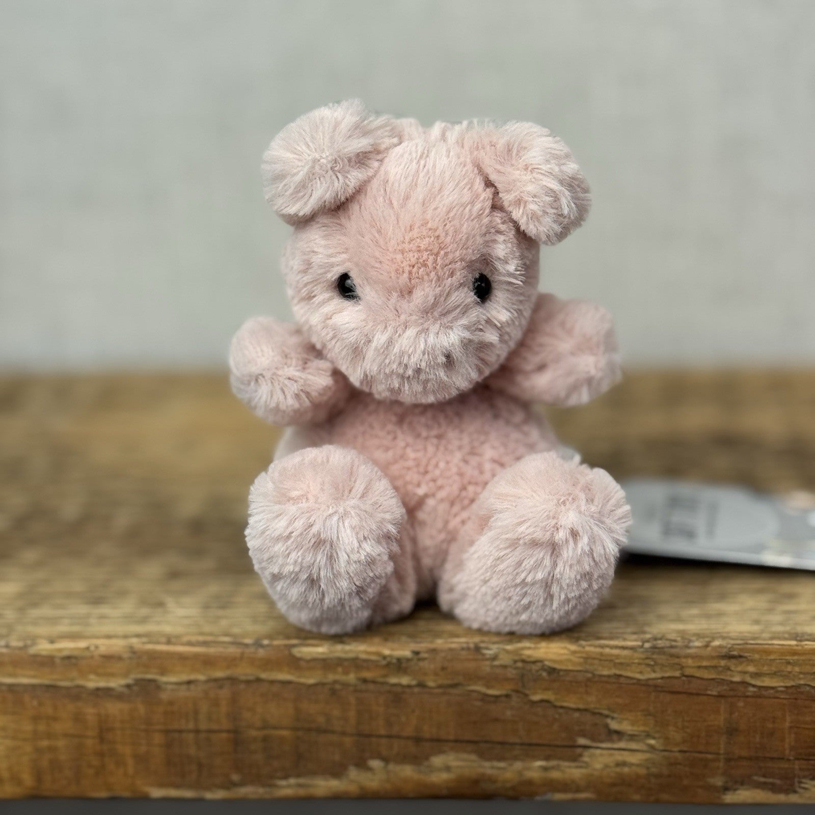 Jellycat Baby Poppet Piglet - Miniature Beanie Pink Pig Tiny Soft Toy Rare 4”