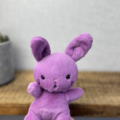 Jellycat Sweetsicle Bunny - Mini Purple Bunny Rabbit Soft Toy Beanie 6"