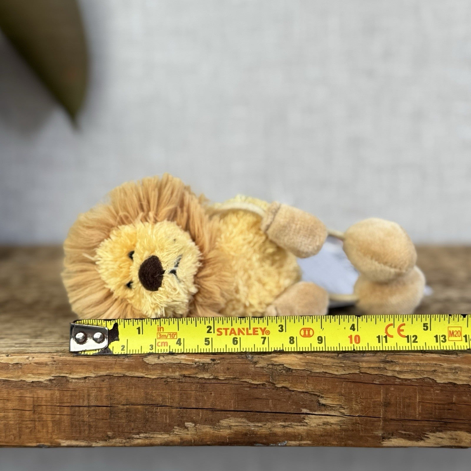 Jellycat Lion Jungle Babbler Vintage Soft Plush Toy Retired 4.5" (working Order)