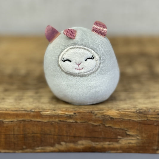 Squishmallow Squishville -LLamacorn Grey/Pink Mini Plush (Multi Buy Discount)