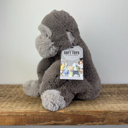 Jellycat Medium Gregory Gorilla - Super Soft Monkey Jellycat - Retired Rare 11”