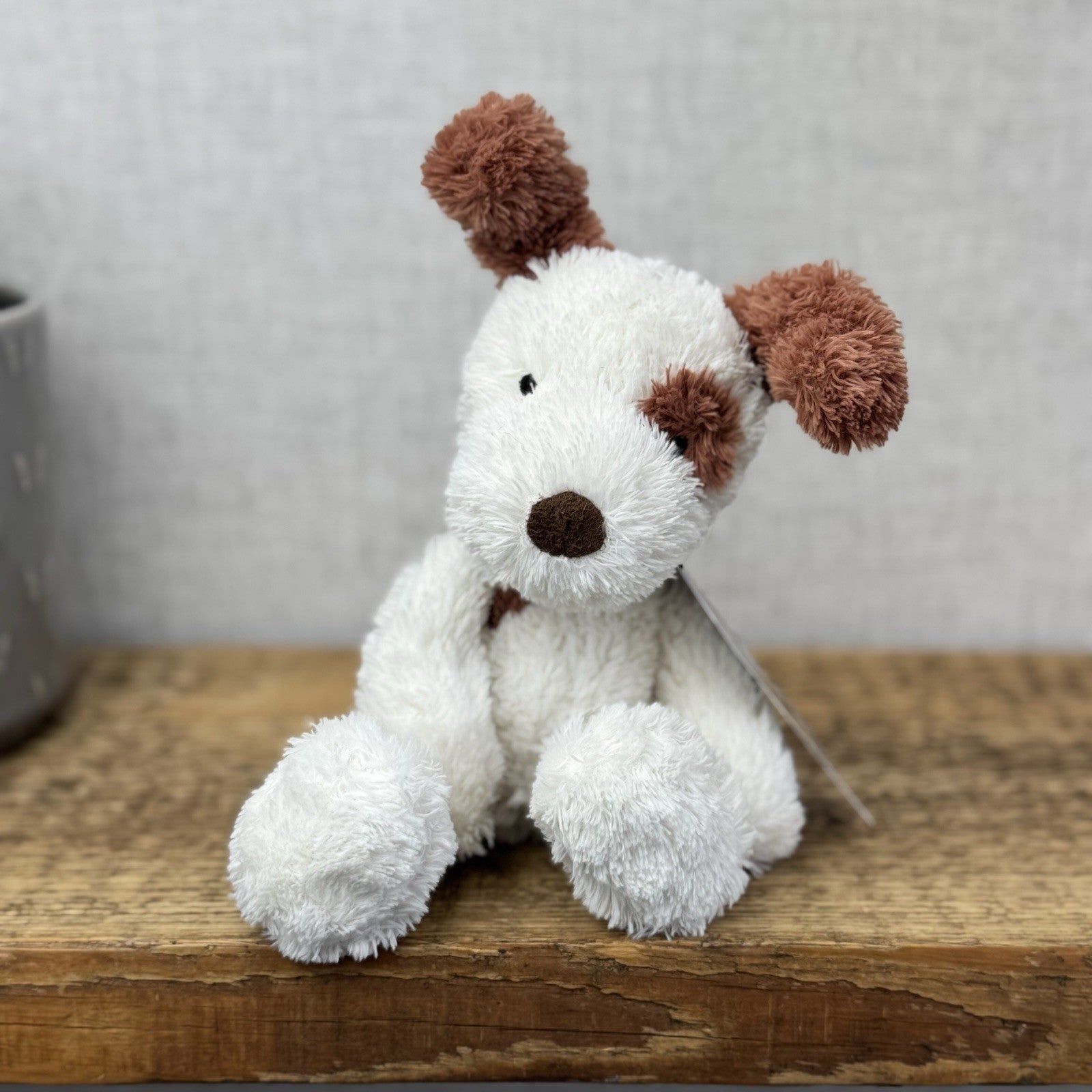 Jellycat Sweet Pea Puppy Dog - Small Retired Jellycat Puppy Soft Toy Rare 12"