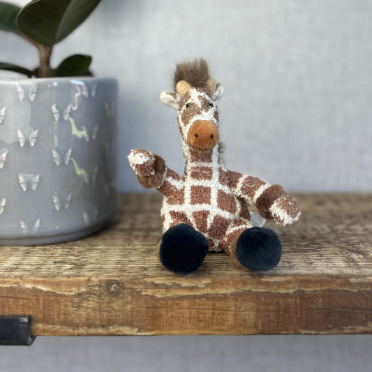 Jellycat Tiny Vintage Riff Ruff Giraffe - Tiny Riff Ruff - Collectible Vintage