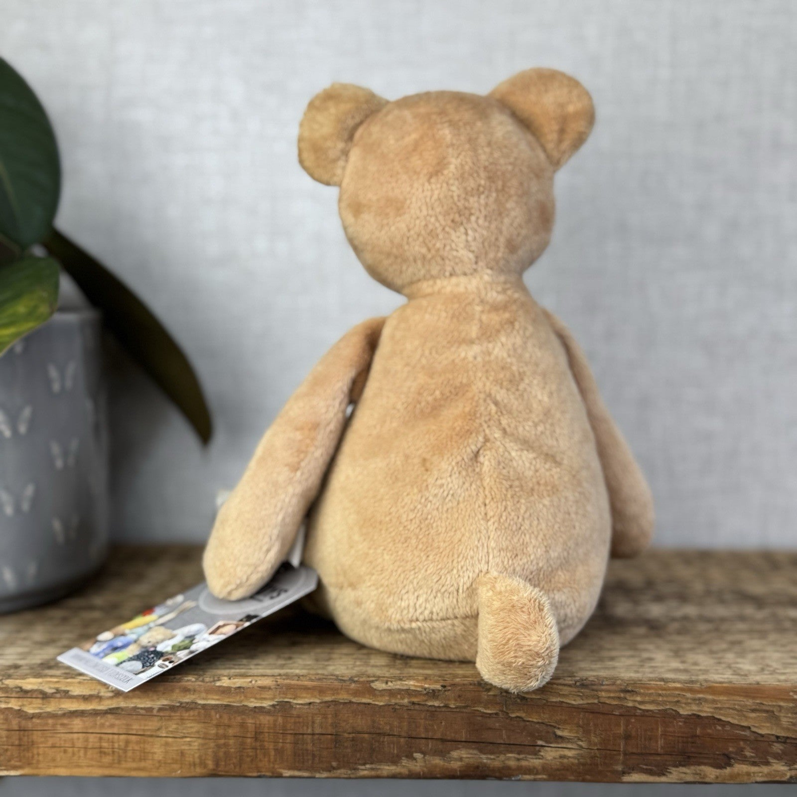 Jellycat JellyKitten Traditional Teddy Bear Beige Tan New Without Tags 12” Rare