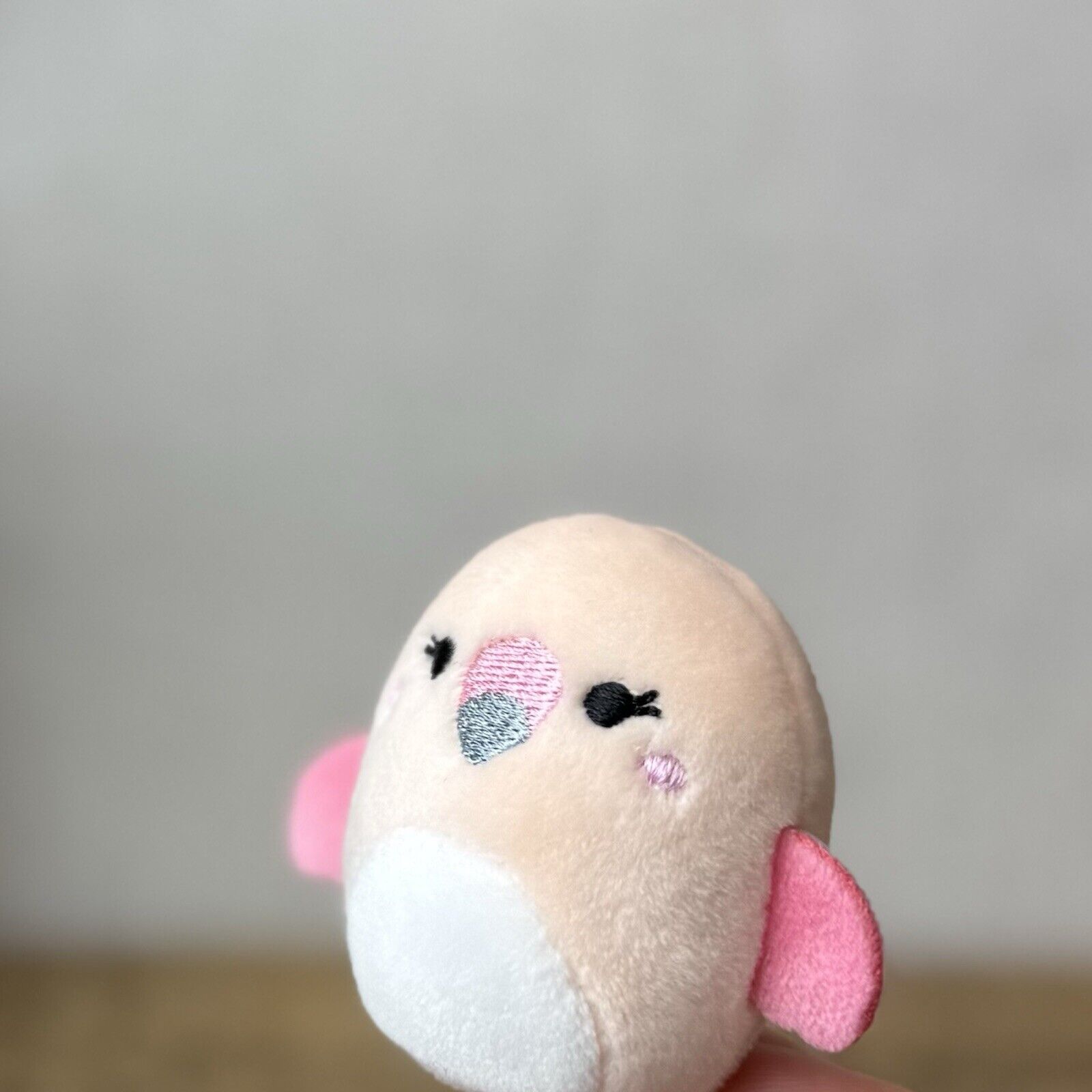 Squishmallow Squishville - Small Flamingo White & Pink Tiny Flamingo Bird 2"