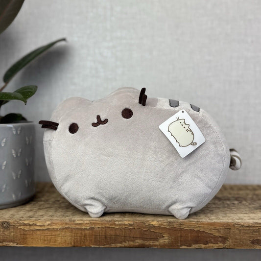 Pusheen Classic Cat Medium With Tags - Gund Grey Cat Soft Plush Toy 12"