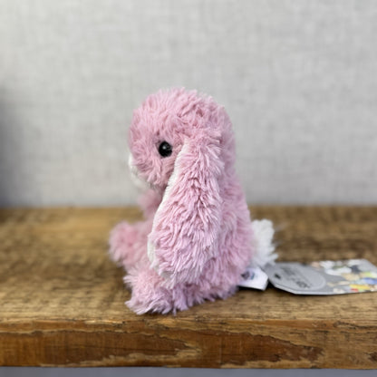 Jellycat Yummy Bunny Tulip - Pink Miniature Beanie Bunny Rabbit Small 5"