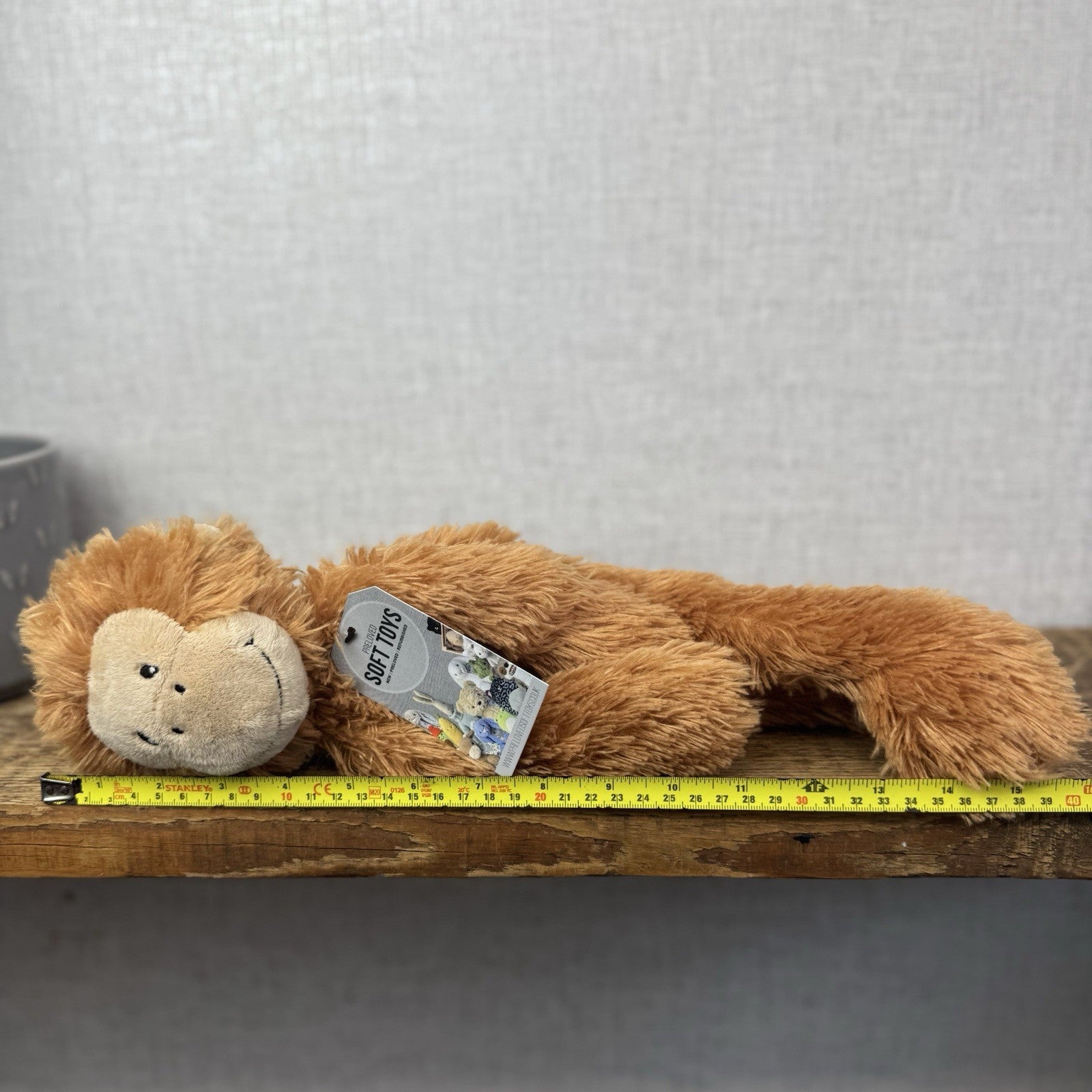 Marks & Spencers Medium Cheeky Monkey  - Orange/Tan Orangutan Retired  - 2632278