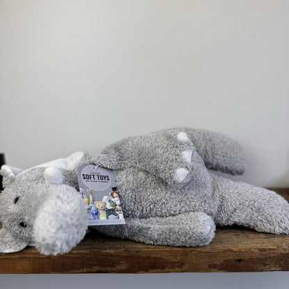 The Little White Company Elephant (Jellycat Collab) Bunglie Style Soft Toy 14"