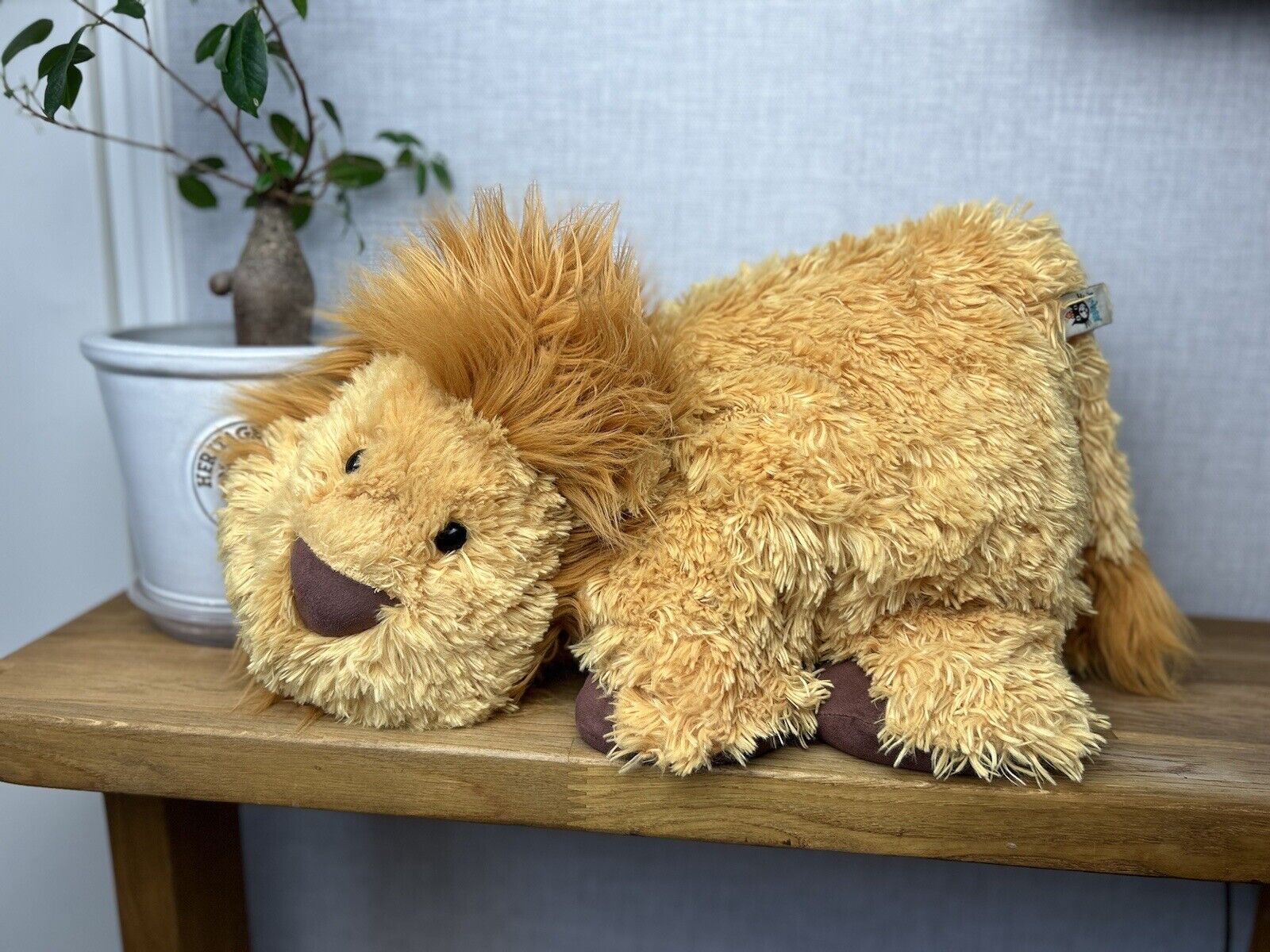 Jellycat HUGE Truffles Lion - Truffles Lion - Large Pillow Plush Lion Soother