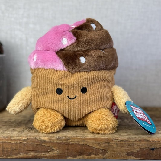 BumBumz SugarBumz Cooper The Cupcake - Russ Cupcake Beanie Soft Toy NWT 7.5"