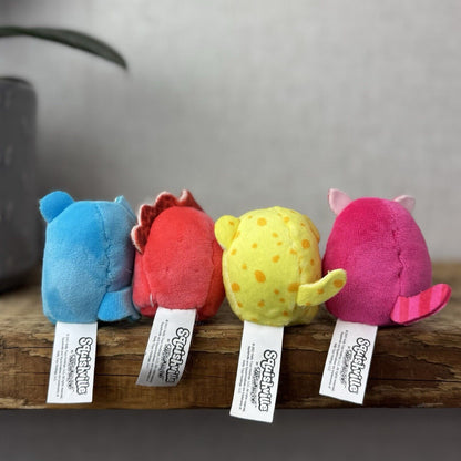 Squishmallow Squishville Bright Squad - Tristan, Santiago, Lexie & Lucia 2"