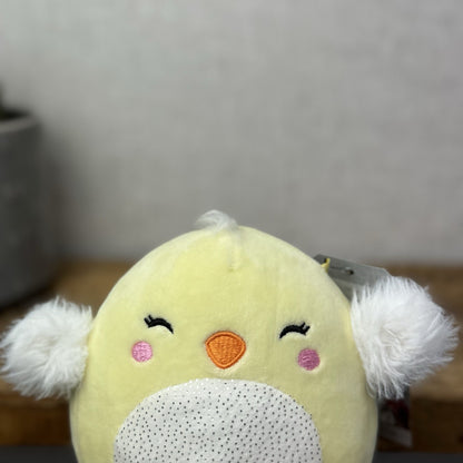 Squishmallow Aimee Chick - Small Sparkly Belly Bird Chick Plush Mini 5"