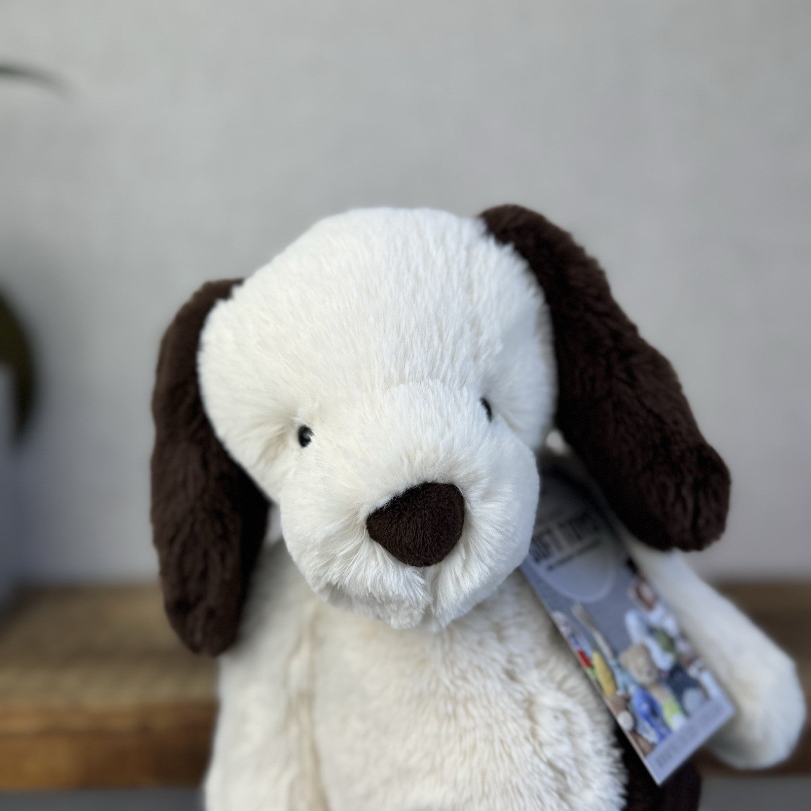 Jellycat Medium Puffles Dog Puppy - Super Soft Puppy Dog Medium Retired 12”