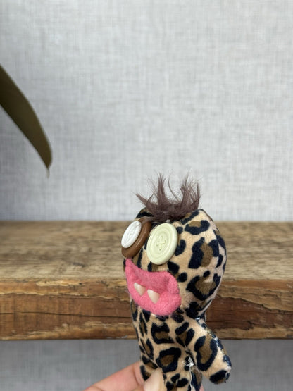 Fuggler Baby Fugg Leopard Print Screech Baby - Brown Tiny Fuggler Baby Mini 