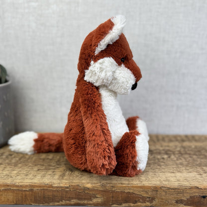 Jellycat Medium Bashful Fox Cub - Orange Fox Beanie Plush Retired 12” (#2)