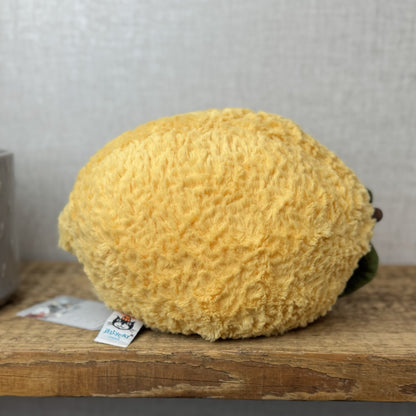 Jellycat Amuseable Lemon - Large Lemon With Legs - Food Play Soft Toy 8"