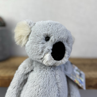 Jellycat Medium Bashful Koala - First Release Old Style Bashful Soft Toy Rare 