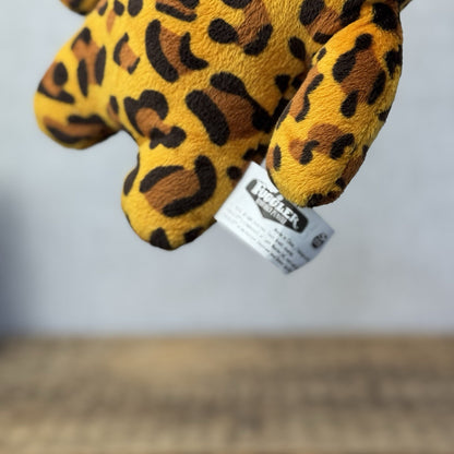 Fuggler Indecisive Monster Leopard Print Ugly Monster Button Eyes Retired