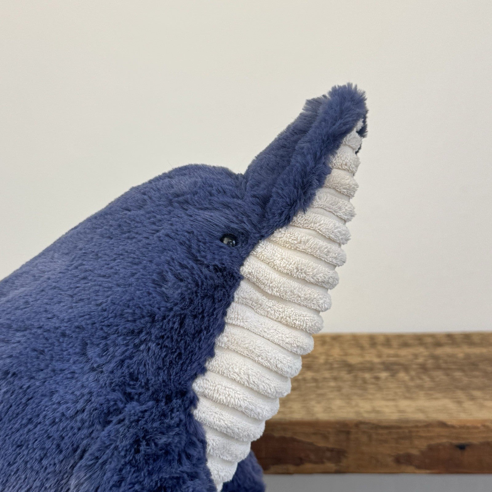 Jellycat Dana Dolphin - Rare Sea Creature Jellycat Dark Blue 16"