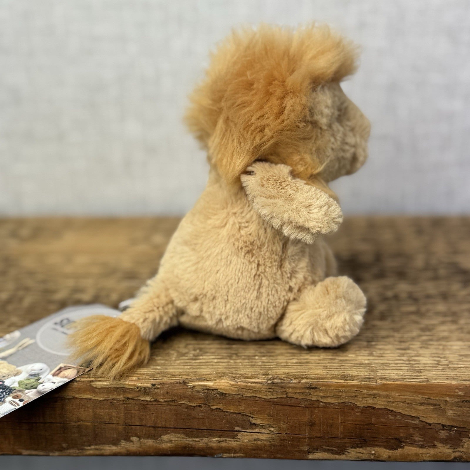 Jellycat Poppet Lion (John Lewis Variation) Small Beanie Lion Soft Toy Rare 5”
