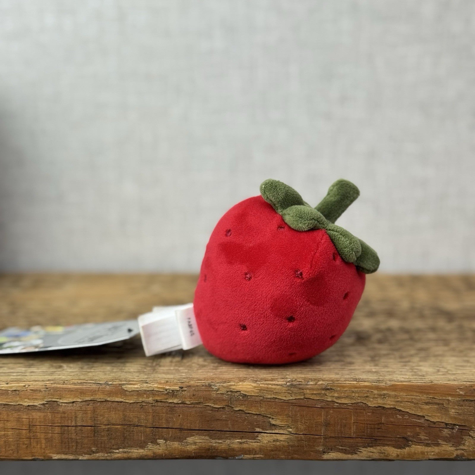 Jellycat Fabulous Fruit Strawberry - Soft Toy Play Food - Fruit Soft Toy 4”