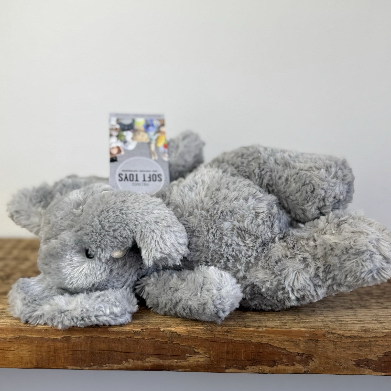 Jellycat Bartlesham Elephant - Small Bartlesham Grey Elephant Rare Vintage 10”
