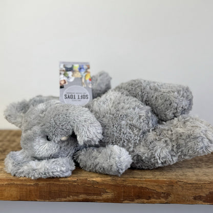 Jellycat Bartlesham Elephant - Small Bartlesham Grey Elephant Rare Vintage 10”