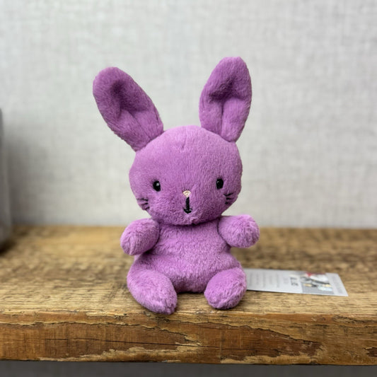 Jellycat Sweetsicle Bunny - Tiny Purple Rabbit Plush Beanie New Without Tags 5"