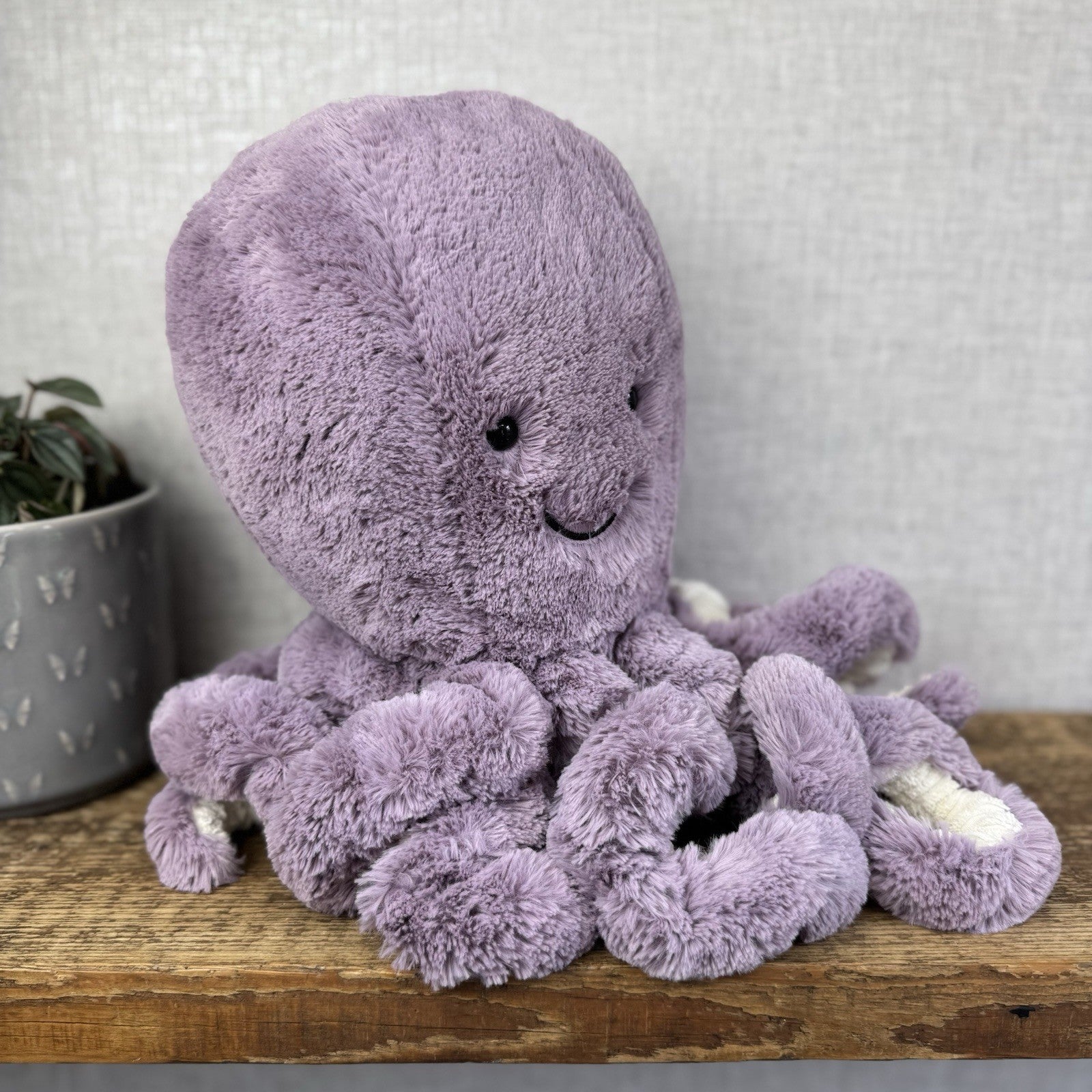 Jellycat Maya Octopus - Purple Large Octopus Beanie Super Soft 16"