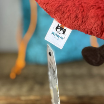 Jellycat Small Amuseable Chilli - First Release Soft Toy Chilli Food Plush 8”