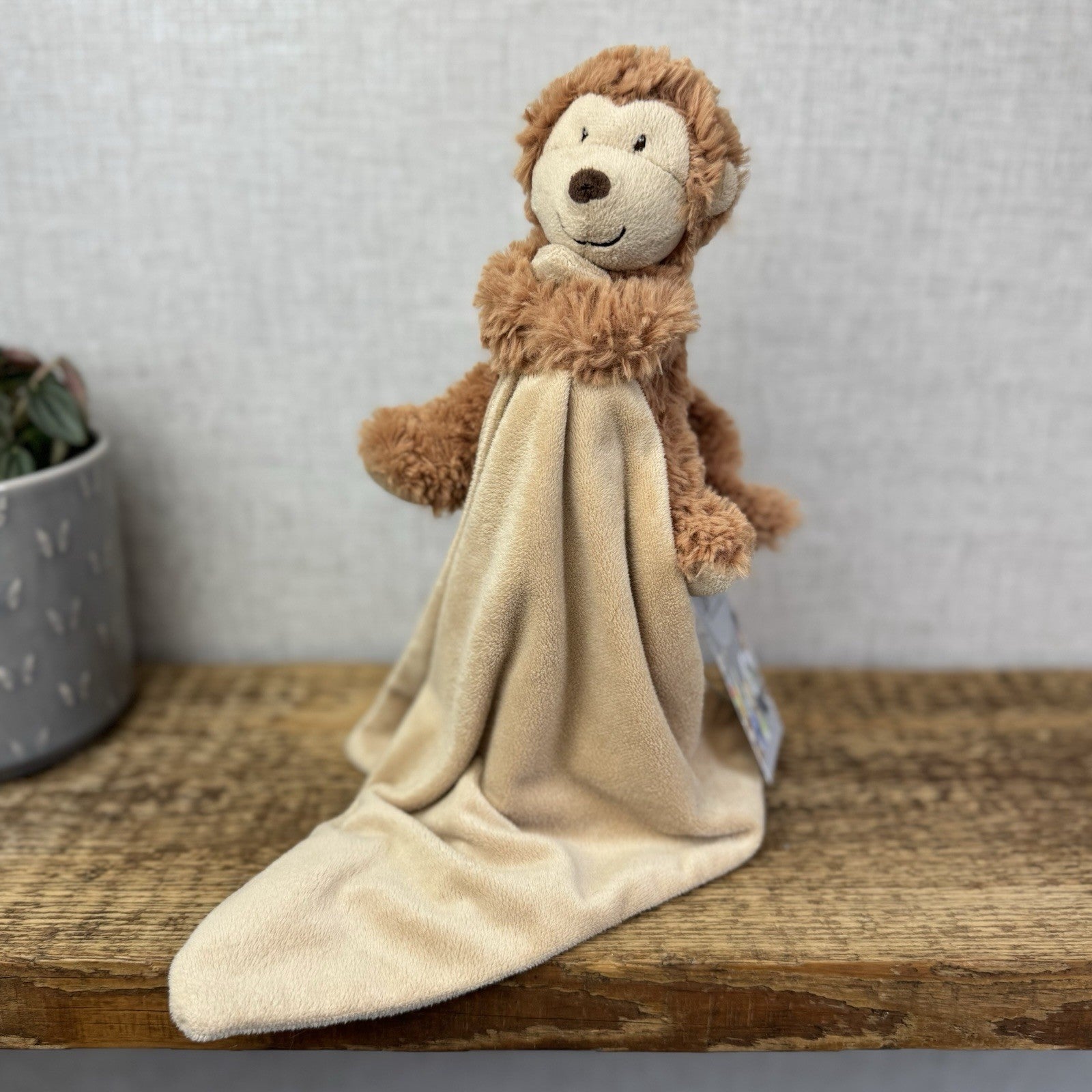Marks & Spencer’s Monkey Soother - Fluffy Monkey Comforter Soft Toy NWOT 