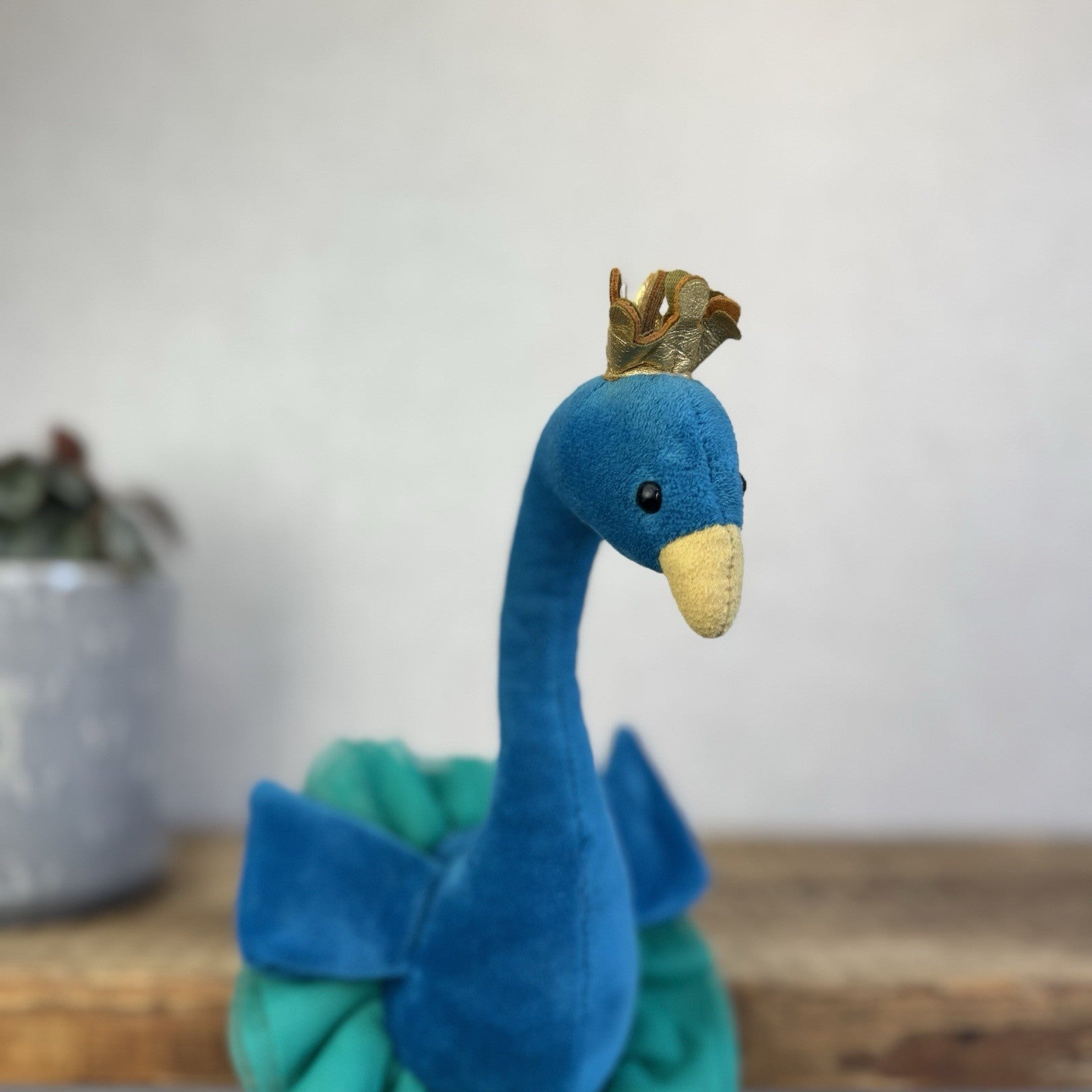 Jellycat Small Fancy Peacock - Peacock In A Tutu Ballerina Soft Toy Small 12”