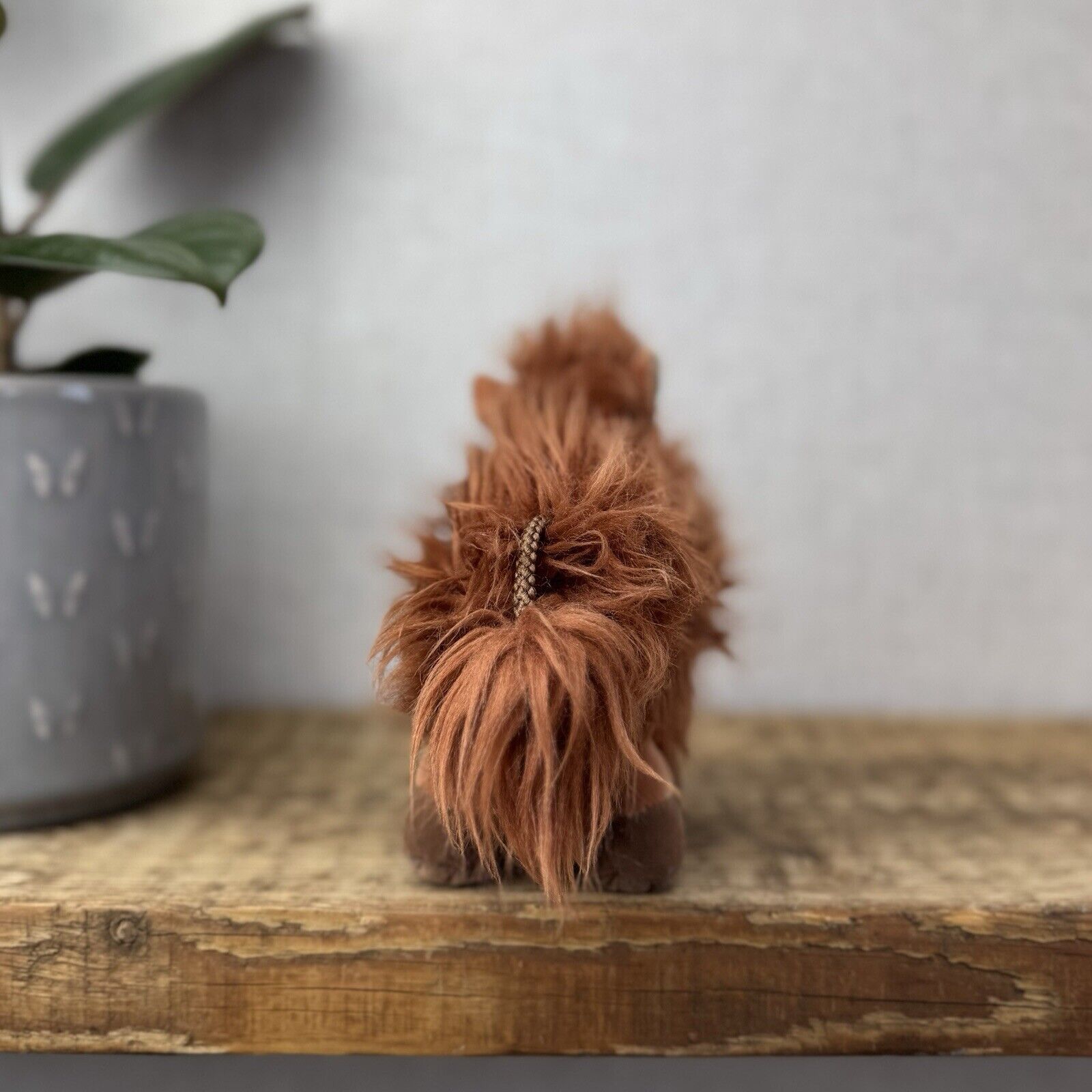 Jellycat Small Shaggy Pony - Small Standing Fluffy Hairy Pony Horse Vintage 5"