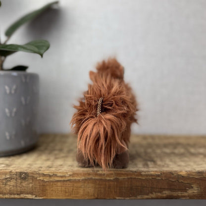 Jellycat Small Shaggy Pony - Small Standing Fluffy Hairy Pony Horse Vintage 5"
