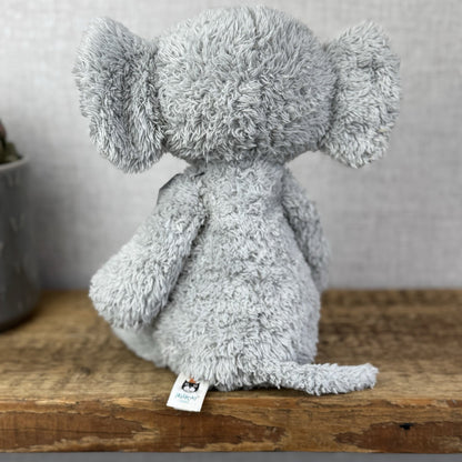 Jellycat Medium Nugget Elephant - Medium Nugget Elephant Grey Soft Toy 12"