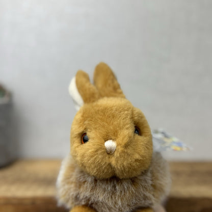 John Lewis Vintage Bunny Rabbit Beanie - Mini Bob Tail Beanie Plush Fluffy 6"