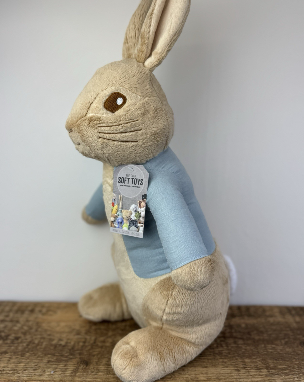 Rainbow Designs Peter Rabbit Plush Soft Toy Beatrix Potter Extra Large 55cm NWOT