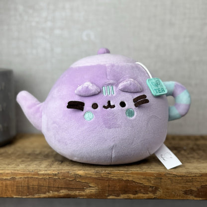 Gund Pusheen Cat - Teapot Pusheen Soft Squishy Plush Toy Collectible NWOT 8"