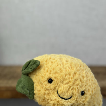 Jellycat Small Amuseable Lemon - Small Lemon With Legs - Food Play Plush (#2)