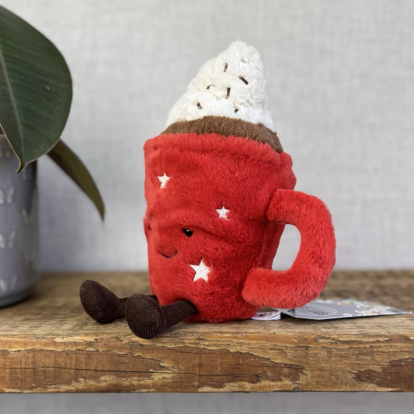 Jellycat Amuseable Hot Chocolate - Jellycat Food Drink Soft Toy Hot Chocolate 8"