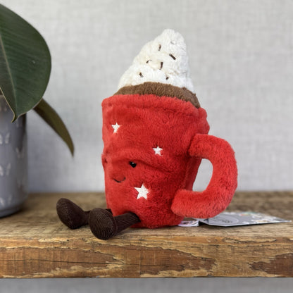 Jellycat Amuseable Hot Chocolate - Jellycat Food Drink Soft Toy Hot Chocolate 8"