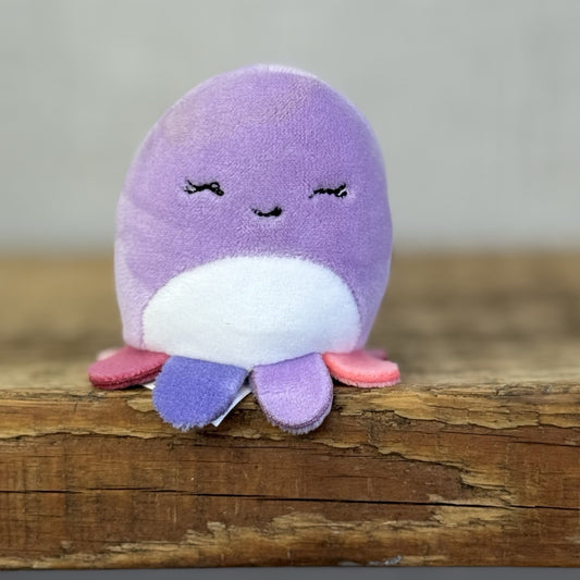 Squishmallow Squishville - Beula Octopus Plush Purple Sea (Multi Buy Discount)