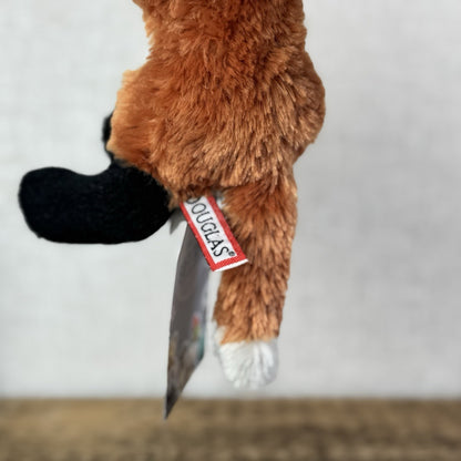 Douglas Cuddle Toy Red Fox - Retired Rare Red Fox Cuddly Toy Small 8"