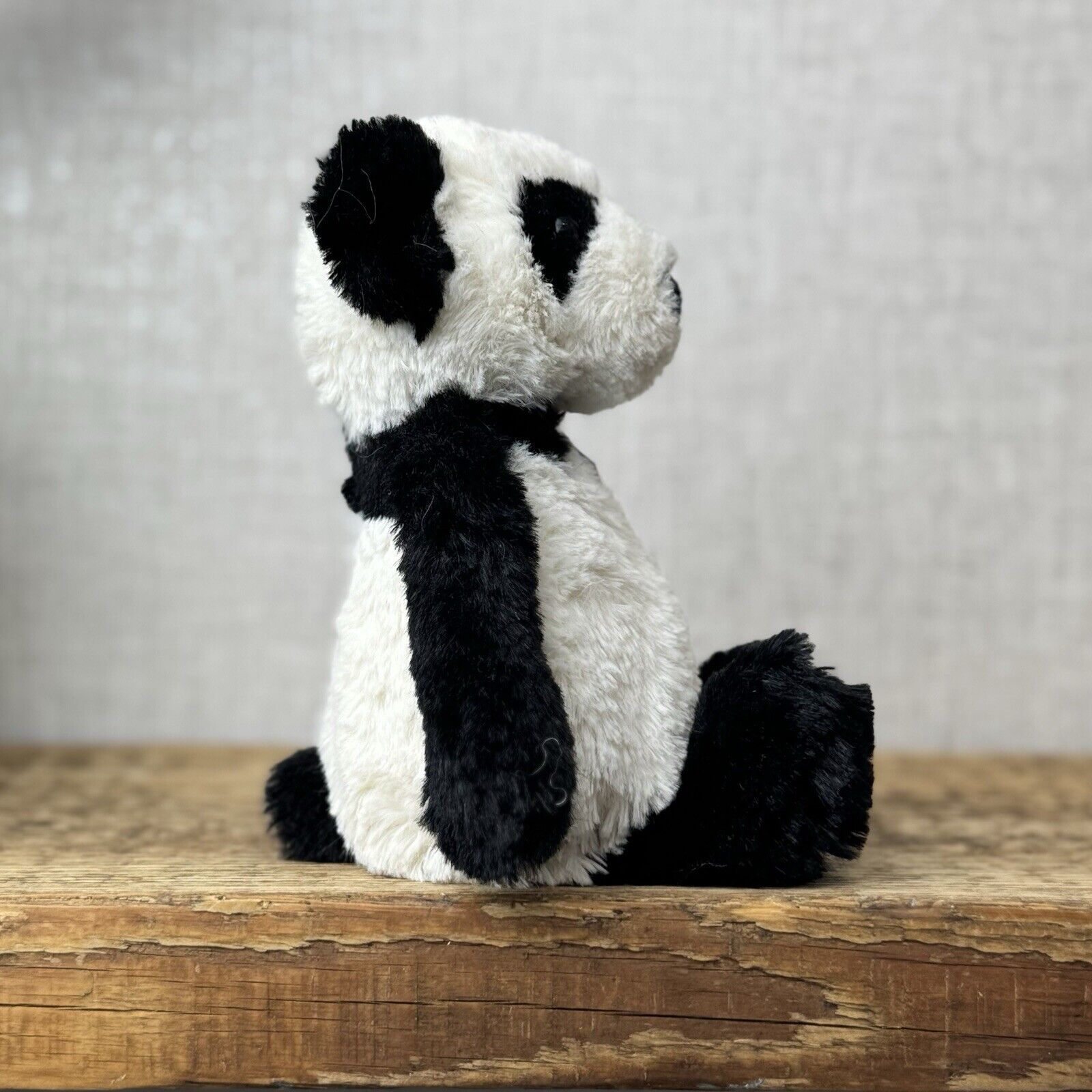 Jellycat Small Bashful Panda - Black & White Bashful Panda Bear Soft Retired 8”