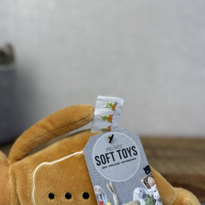 Bunnies By The Bay - Christmas Gingerbread Man Beanie Plush Toy New Without Tags